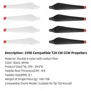 Hélices Cw Ccw para DJ/I T20 3390, hoja de alta calidad, protección de plantas agrícolas, accesorios para drones, palas de hélice - Product Image 6
