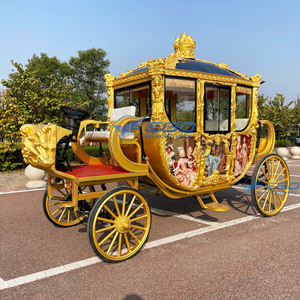 Chariot Équestre Électrique Royal Populaire 2025 – Élégante Calèche de Transport Spécial pour Mariages - Product Image 2