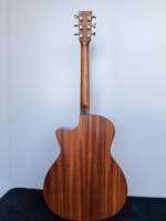 Musical Instrument 41" Acoustic Guitar Solid Spruce Top Mahogany Plywood Matte Folk Guitar