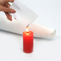 Feuille d'isolation ignifuge en PP, film plastique rigide écologique en rouleau, matériau ignifuge pour artisanat, logo, qualité médicale
