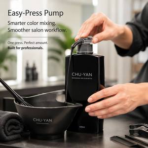 Tinte para el Cabello Profesional de Operación con una Sola Mano - Dispensador con Bomba de Alta Capacidad - Para Salones de Gran Tráfico de Clientes - Product Image 3