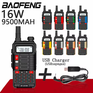 Walkie-talkie BAOFENG-<span class=keywords><strong>Uv10R</strong></span> <span class=keywords><strong>UV10R</strong></span>, Radio Bidireccional de Mano, Doble Banda VHF/UHF, Largo Alcance 5-10km - Product Image 4