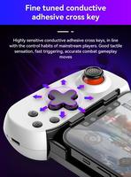 Manette de jeu sans fil D6DP extensible, contrôleur de jeu Bluetooth, manette pour téléphone Android, accessoires de jeu