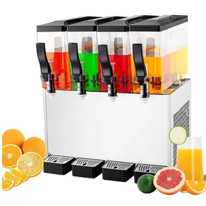 4 Tanks Commerciële Koude Drank Dispenser Koude Drank Dispenser