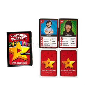 Jeu de cartes Quartett personnalisé sur mesure, impression personnalisée, directement de l'usine, pour les soirées adultes, les divertissements familiaux et les cadeaux promotionnels - Product Image 6