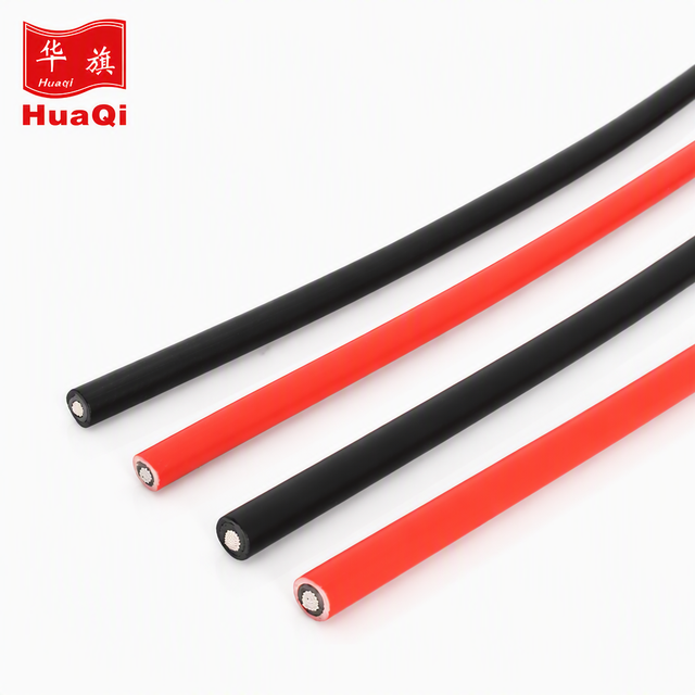 High Quality Solar PV Cable Tinned Copper Wire Single Core Twin Core Low Voltage XLPE/Xlpo Insulation DC Cable -40 -90°C Rated