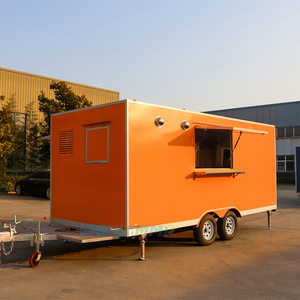 Remolque de Comida de Gran Capacidad Chammp, <span class=keywords><strong>Restaurante</strong></span> Móvil con Equipamiento de Grado Comercial, Estación para Pizza y Hamburguesas - Product Image 3