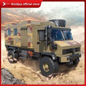 Bloques de Construcción de Material ABS, Juguete para Niños, Modelo de Autocaravana Todoterreno, Artículo Decorativo de Escritorio, Éxito de Ventas Internacional - Product Image 2