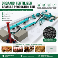Granulateur de ligne de traitement bio-organique pour engrais granulé de paille et de boues organiques pour l'agriculture