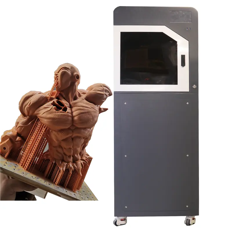 4K DLP 프로젝터 고정밀 수지 3D 프린터 프로토 타입 장난감 보석 모델을위한 큰 인쇄 크기
