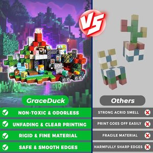 2025批发彩色智能磁立方块塑料套装地狱森林300件万圣节圣诞礼物模型 - Product Image 6