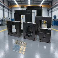 Transformateur de courant à noyau divisé certifié CE 100/5A~6000/5A, norme IEC61869, 0,72 kV 50/60 Hz pour la puissance électrique des postes de transformation