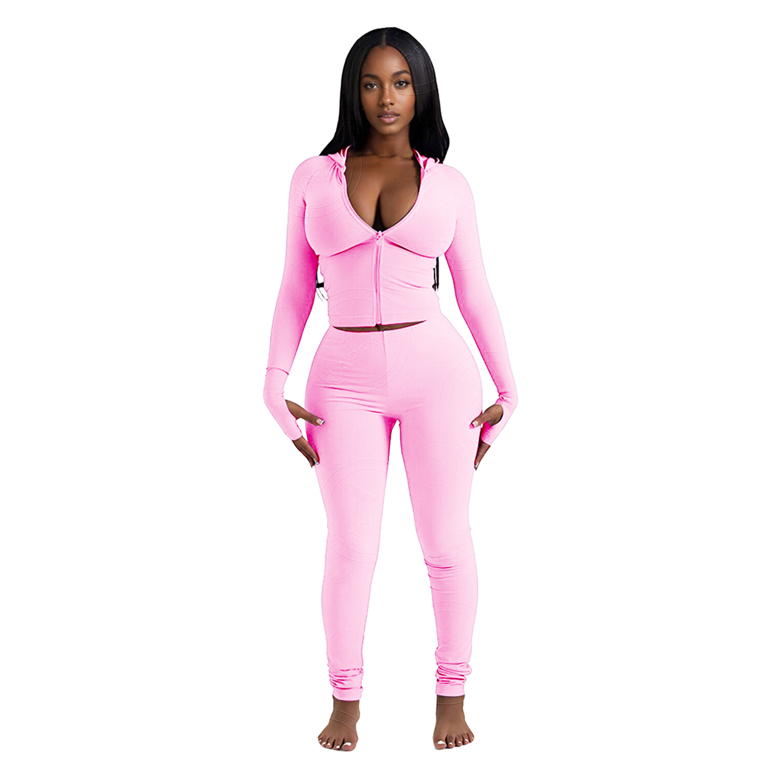 Pantaloni rosa