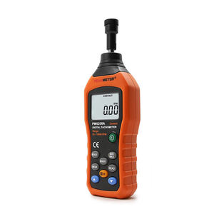 جهاز قياس السرعة الرقمي Pm6208b بدون تلامس، نطاق القياس من 50 إلى 19999 دورة في الدقيقة، يقيس من 50 مم إلى 250 مم - Product Image 5