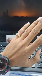 Anillo de Compromiso con Diamante Cultivado en Laboratorio de 1 Quilate, Corte Redondo, Oro Amarillo de 14K, Joyería Fina para Novia - Product Image 4