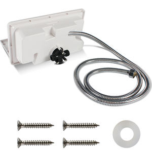 TYTXRV <strong>RV</strong> Exterior Shower Box Kit with Lock Stainless Steel <strong>Faucet</strong> &amp; Hose Camper Trailer Outside Shower Accessories - Product Image 3