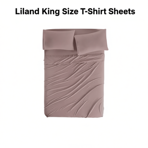 Sábanas Liland King Size de Algodón Sólido Transpirable para Uso Doméstico - Product Image 1