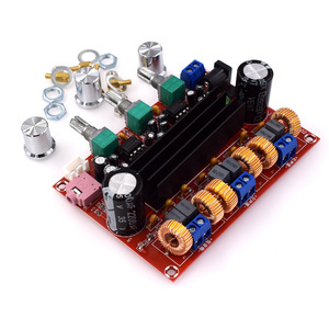Carte d'amplification numérique 2.1 canaux Hw Tpa3116d2 12v-24v 2x50w 100w amplificateur de puissance audio stéréo pour haut-parleur - Product Image 2