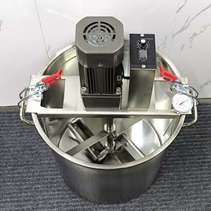 Marmite de cuisson électrique en acier inoxydable avec agitateur pour assaisonnements, piments, curry, confitures et sauces - Product Image 3