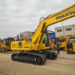 รถขุดมือสอง KOMATSU PC220 1m3 รถขุดตีนตะขาบ Komatsu PC220-8 ความลึกในการขุดถึง 6.74 ม. ใช้งานง่าย - Product Image 1