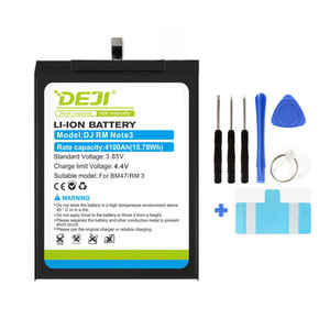 بطارية بديلة أصلية من DEJI بسعة 4000 مللي أمبير BM47 لهواتف Xiaomi Redmi 3 3S 3X 3Pro 4X - Product Image 1