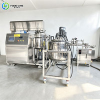 Mélangeur émulsifiant industriel en acier inoxydable, mélangeur émulsifiant sous vide