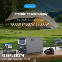 Centrale Électrique Portable Extérieure à Onde Sinusoïdale Pure, Haute Puissance, Lithium-Ion, Grande Capacité, pour Camping et Urgences (Vente en Gros)