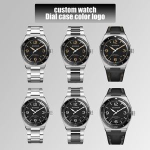 Relojes de Lujo para Hombre con Cristal Abombado, Movimiento de Cuarzo Japonés, Acero Inoxidable 316L, Resistentes al Agua 50m, Personalizables con su LOGO - Product Image 2