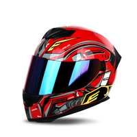 Casque de moto intégral ZoomLon en ABS avec double visière, universel toutes saisons, pour la course - Vente en gros usine