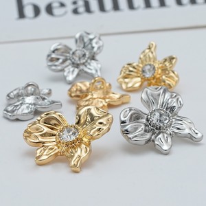 Nút kim loại bướm bán chạy nhất với nút thạch cho quần áo - Product Image 2