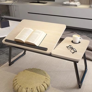 Comoda Scrivania da Letto, <span class=keywords><strong>Tavolo</strong></span> Pieghevole da Pranzo, Credenza di Lusso Curva e Liscia per Studio - Product Image 2