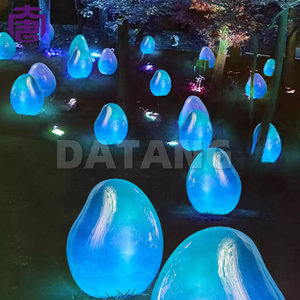 Lámpara LED de Dinosaurio Impermeable IP65, Decoración para Eventos al Aire Libre, Halloween, Acción de Gracias, Navidad, Año Nuevo, Compras - Product Image 5