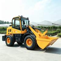 Meistverkaufter Mini-Radlader Diesel Kleiner Lader für Landwirtschaft und Garten Hydraulischer Frontlader Euro 5 CE EPA Erdbewegungsmaschine Mini-Lader