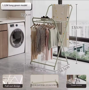 Porte-chapeaux pliable en métal pour la maison, le balcon, la chambre – Gain de place, facile à utiliser - Product Image 3