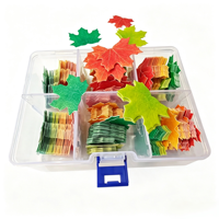 Papier Wafer A4 en Gros, Boîte de Rangement Transparente à Motifs Floraux, Vente Directe Usine, Fournisseur OEM, Décoration de Gâteaux en Stock