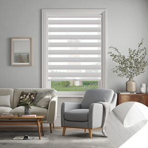 Persianas Verticales Inalámbricas Modernas de Diseño Personalizado SAMADHI, Persianas Inteligentes de Poliéster Duradero para Ventana - Product Image 1