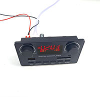 Lecteur MP3 de voiture 80W 2*40W stéréo Bluetooth avec écran coloré et fonction de danse, vente en gros