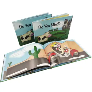 Libro de fotos de tapa dura personalizado impresión muestra gratis libros para niños