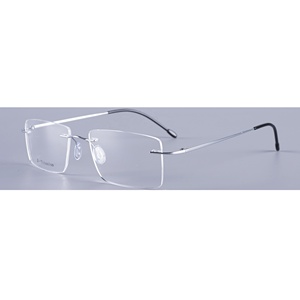 Offre Spéciale OEM logo PERSONNALISÉ sans <span class=keywords><strong>monture</strong></span> optique lunettes en titane pour hommes - Product Image 4