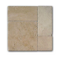 Produit de gros Italie argent travertin pour carreaux de façade dalle de sol mur extérieur panneau de pierre naturelle table