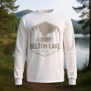 เบลตันเลค เท็กซัส เอาท์ดอร์สเสื้อยืดแขนยาวสไตล์วินเทจ - Product Image 3