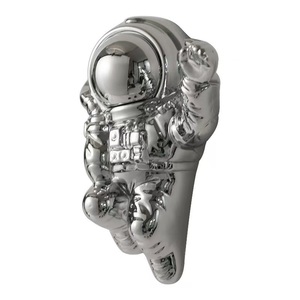 Aerospace Series Iron <b>Wall</b>-Mounted Coat <b>Key</b> <b>Hook</b> Modern Minimalist Design Flexible Functional <b>Wall</b>-Suspended Flying Saucer Style - Product Image 2