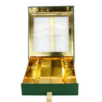 Boîte cadeau Diwali personnalisée, petite boîte à gâteaux sucrés, panier de fruits secs Diwali, emballage décoratif pour chocolat, emballage avec fenêtre