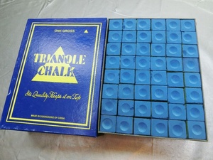 ชอล์กบิลเลียดพูลสีฟ้า,ชอล์กไม้คิวสนุกเกอร์144ชิ้น