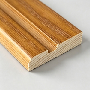 Battiscopa in <span class=keywords><strong>Legno</strong></span> Massello Verniciato Impermeabile Moderno Personalizzabile per Decorazione Outlet di Fabbrica - Product Image 6