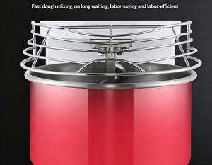 Pétrin professionnel de boulangerie 75 kg <span class=keywords><strong>10</strong></span> <span class=keywords><strong>L</strong></span>, machine à pétrir la pâte à nouilles 50 kg, prix industriel - Product Image 4