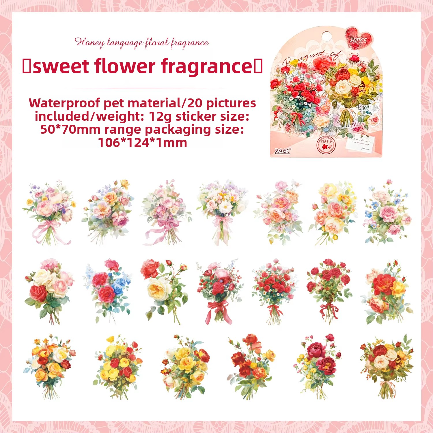 D Honeyed Words, Floral Scent