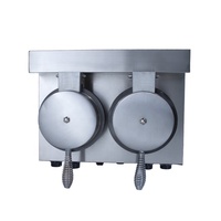 Machine à gaufres pour cornets de crème glacée industrielle de haute qualité, machine à gaufres commerciale, machine à en-cas