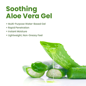 Gel de <span class=keywords><strong>Aloe</strong></span> <span class=keywords><strong>Vera</strong></span> Orgánico Personalizado, Hidratante, Ácido Hialurónico, Calmante para Hombres y Mujeres, Venta Al por Mayor, Herbal, Cuidado Facial y de Manos - Product Image 3
