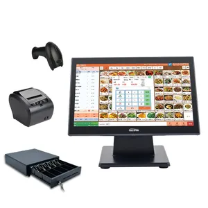 Fast Running Android System Touch All In One Desktop POS System